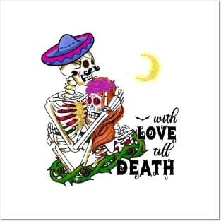 With Love Till Death Posters and Art